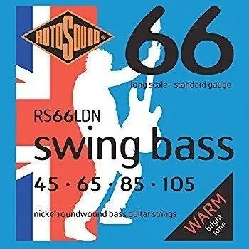 Rotosound Sada strun pro basovou kytaru, nikl, 45 65 85 105
