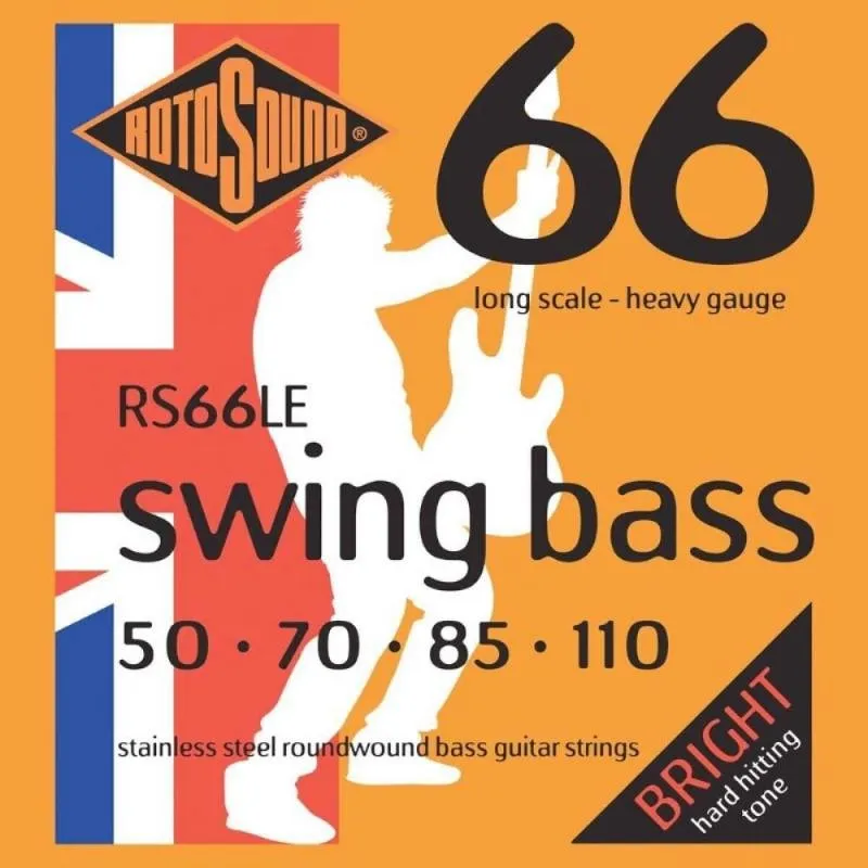 Rotosound Bassové struny, nerezová ocel, 50 70 85 110
