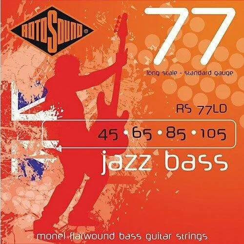 Rotosound Sada strun pro basovou kytaru, Monel, ploché