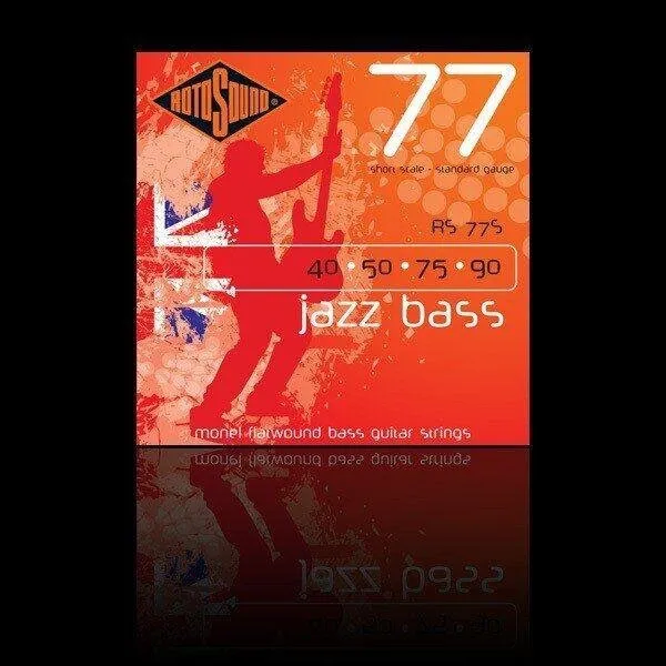 Rotosound Bassové struny, Monel, broušené, krátké, 40 50 75 90
