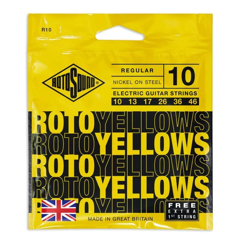 Rotosound Nikkel elektrické kytarové struny, regular, 10-46