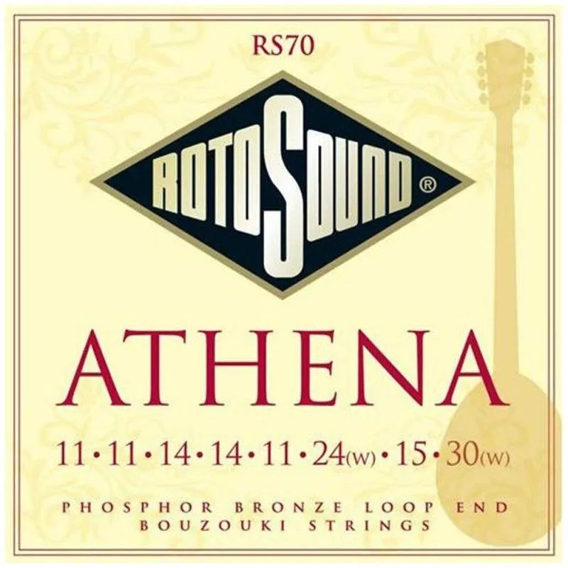 Rotosound Buzuki struny, 8 strun, fosfor-bronz, smyčka