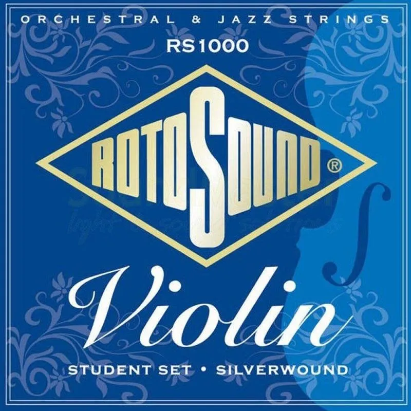 Rotosound Housle struny, stříbrné, pletené