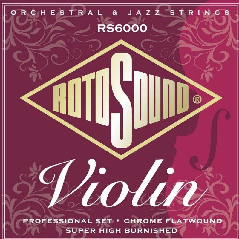 Rotosound Sada strun pro housle, stříbrně kroucené