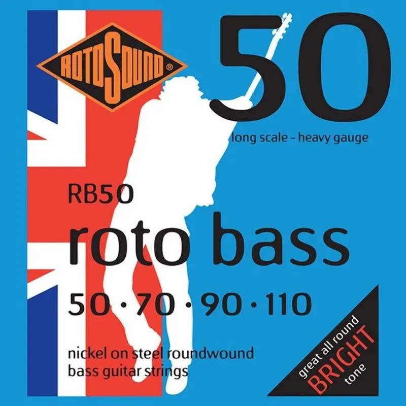 Rotosound Bassgitara hmatník, niklové, 50 70 90 110