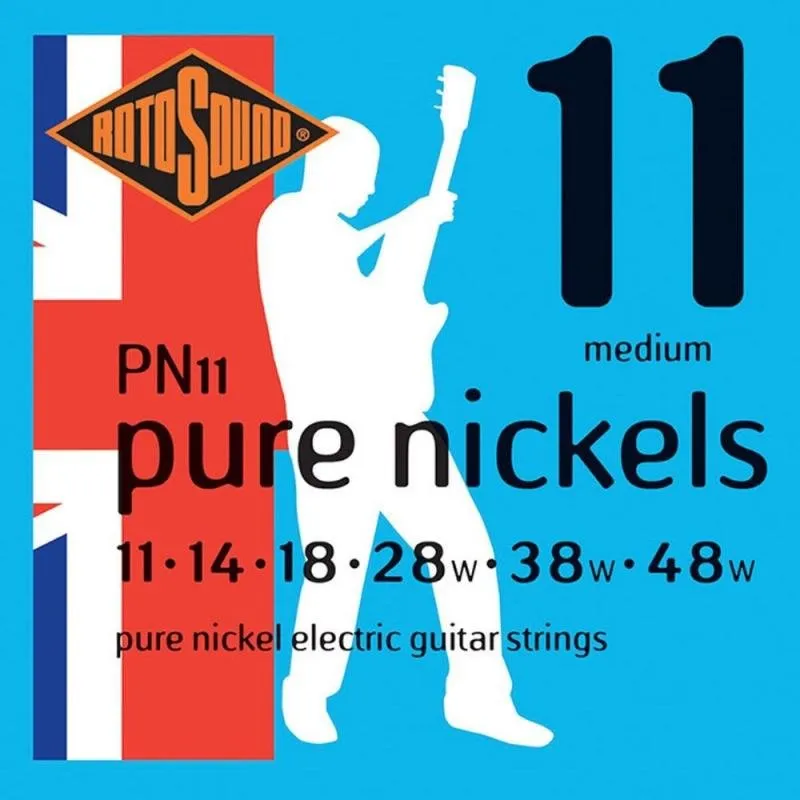 Rotosound Nikkel elektrické kytarové struny, 11-48