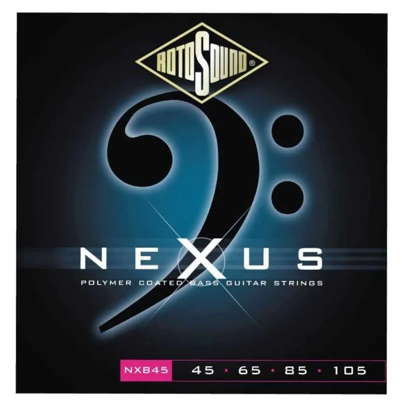 Rotosound Bassová kytara, polymerové struny, 45 65 85 105