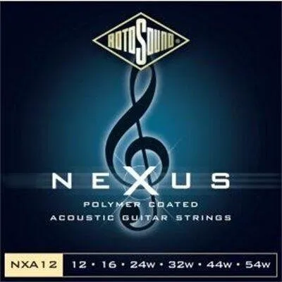 Rotosound Akustické kytarové struny, fosfor-bronz, polymerový povlak, 12-54