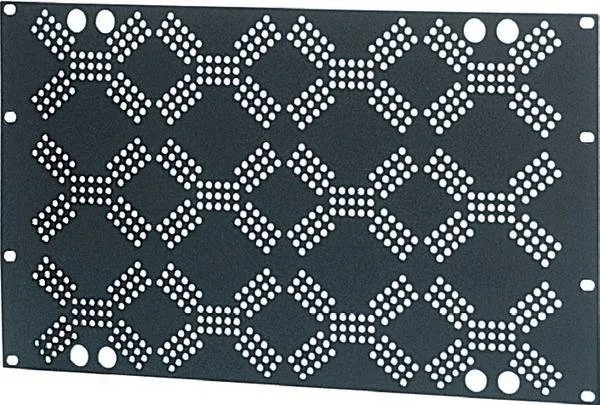 PROEL Rack panel 6U bezpečnostní mřížka, černá, kovová