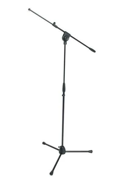 PROEL Mikrofonový stojan, černý, výška: 860-1500 mm, rameno: 540-840 mm