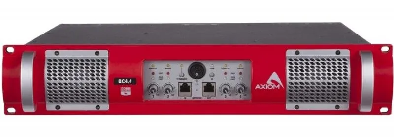 AXIOM Végfokozat 4 kanály, 8 ohm, 500 W, vestavěný DSP