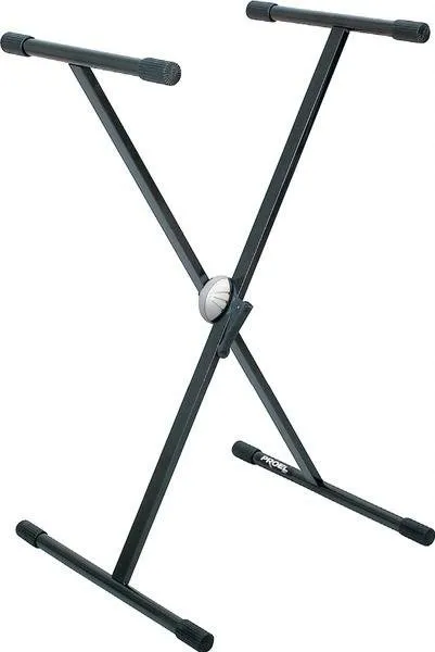 PROEL Klávesový stojan X SNAP LOCK mechanika, antracitová, výška 560-970 mm, max: 40 kg