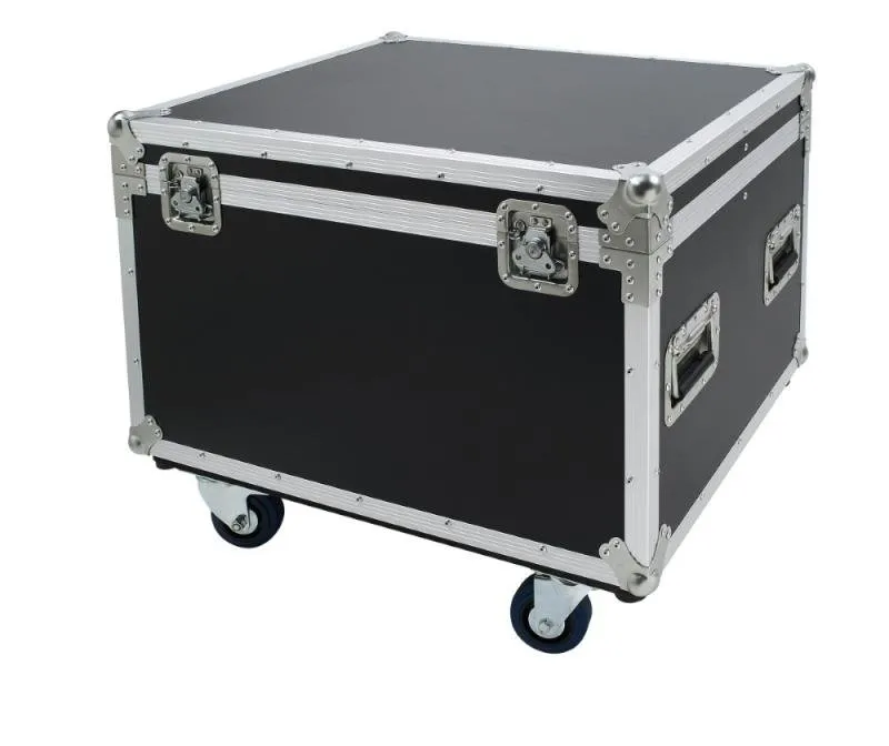 PROEL Rack box, mobilní, rozměr: 800x600x500 mm, černá, tloušťka: 8 mm