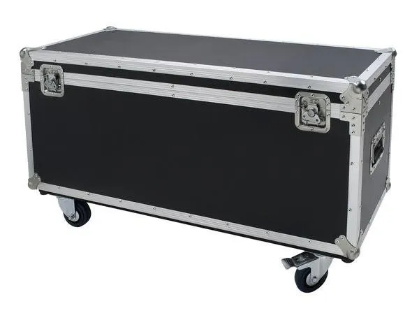 PROEL Rack box, mobilní, rozměr: 1200x400x500 mm, černá, 8 mm tloušťka