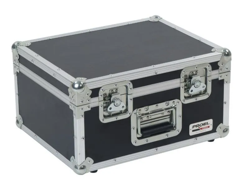 PROEL Rack box, multifunkční, polstrovaný, 450x350x220 mm, černý