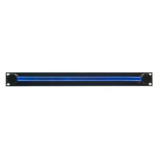PROEL Rack panel 1U, osvětlený Multi Color LED, černý, kovový