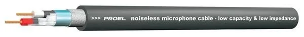 Proel Mikrofonní kabel 2x0,22 mm2, černý, PE Ø 7,00 mm, O.F.C. (100 m)