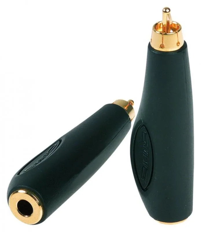 DH ONEHERO adaptér, RCA samec - 6,3mm mono jack zásuvka
