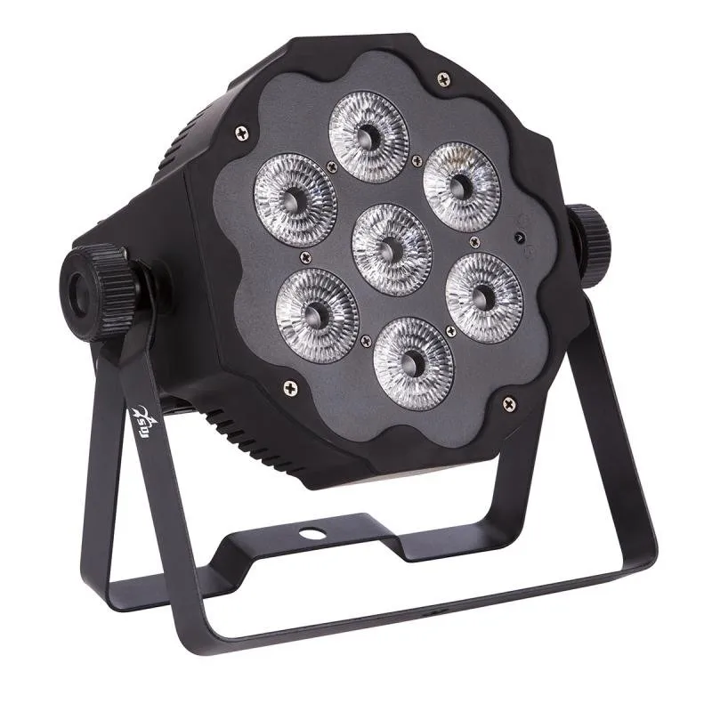 Sagitter LED PAR lampa 7x12W RGBWAU/FC IRC