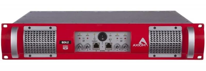 AXIOM Végfokozat 2U 4CH DSP 4x500W
