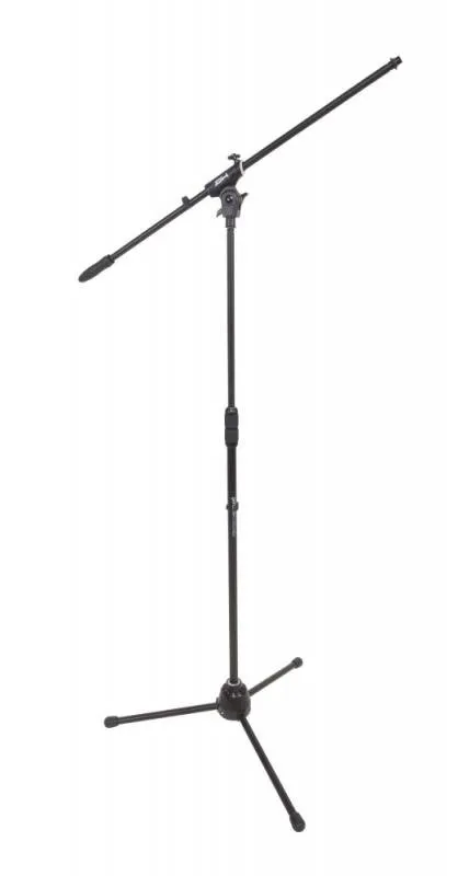 DH mikrofonový stojan, 3 nohy, výška: 990-1690mm, pevný rameno: 800mm, 2,9kg