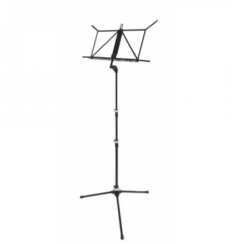 DH stojan na noty s taškou, výška: 680-1250mm, rozměr: 440 x 240 mm, černý