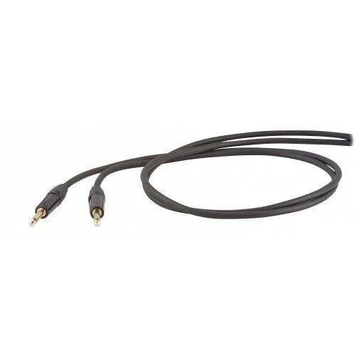 DH instrumentální kabel, 1 m, 6,3mm mono jack - 6,3mm mono jack