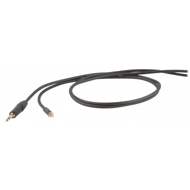 DH audio kabel, 3 m, 6,3mm jack - 3,5mm jack