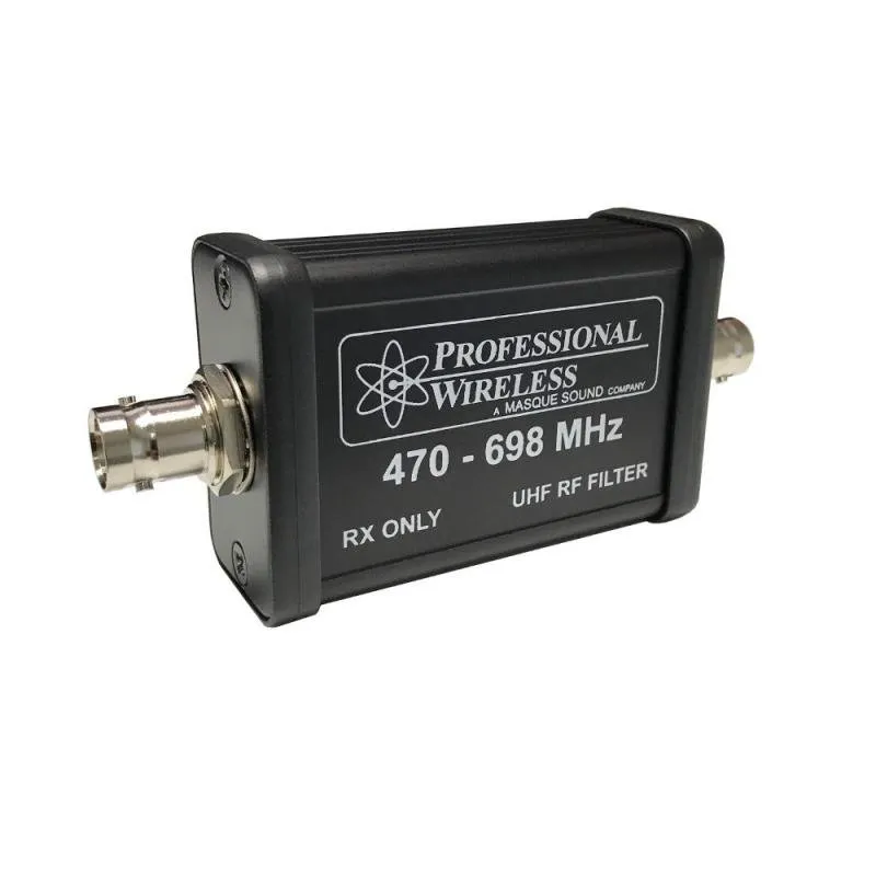 Professional Wireless Širokopásmový UHF filtr, 470-698 MHz