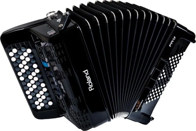 Roland digitální harmonika s reproduktorem, černá