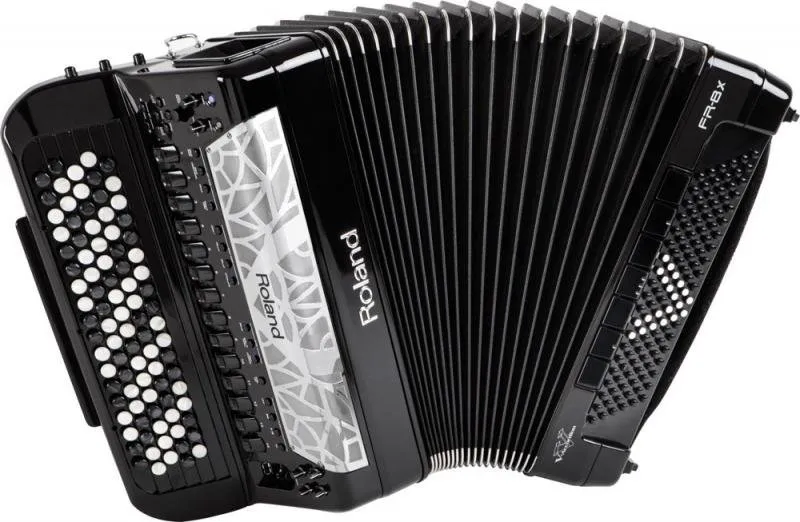 Roland digitální harmonika, vestavěný reproduktor, černá