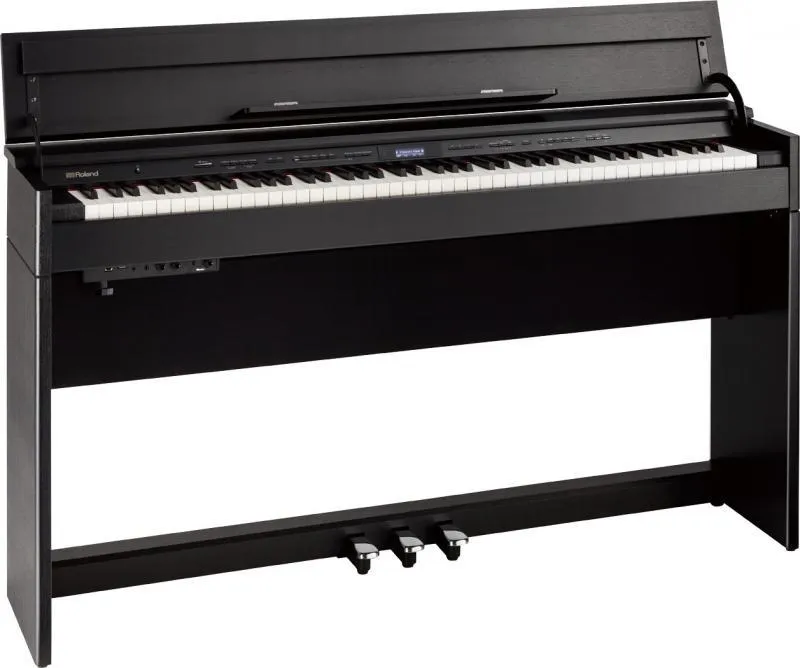 Roland digitální klavír, 2 reproduktory, klávesnice PHA-50, moderní černá
