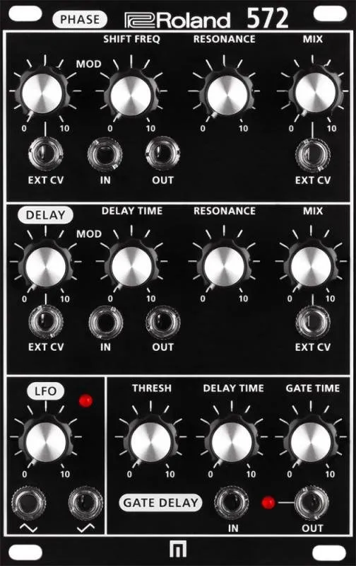 Roland modulární syntetizátor, PHASE SHIFTER, Delay, LFO