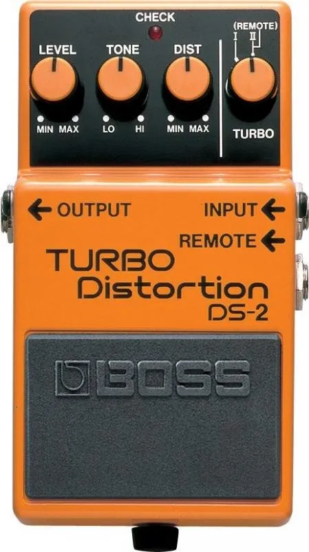 BOSS efektový pedál Turbo Distortion