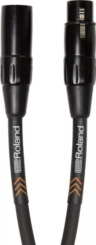 Roland mikrofonní kabel 3m XLR-XLR, černá série
