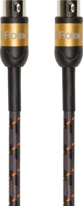 Roland MIDI kabel 4.5m, zlatá série
