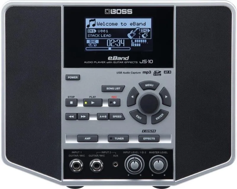 BOSS multiefekt pro kytaru, audio přehrávač