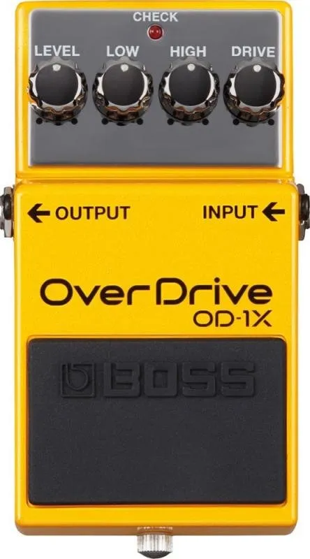 BOSS overdrive efektový pedál