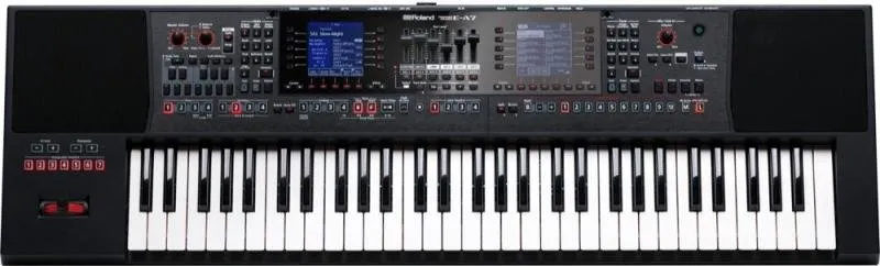 Roland syntezátor 61 kláves, vestavěný reproduktor, rozšiřitelný doprovod
