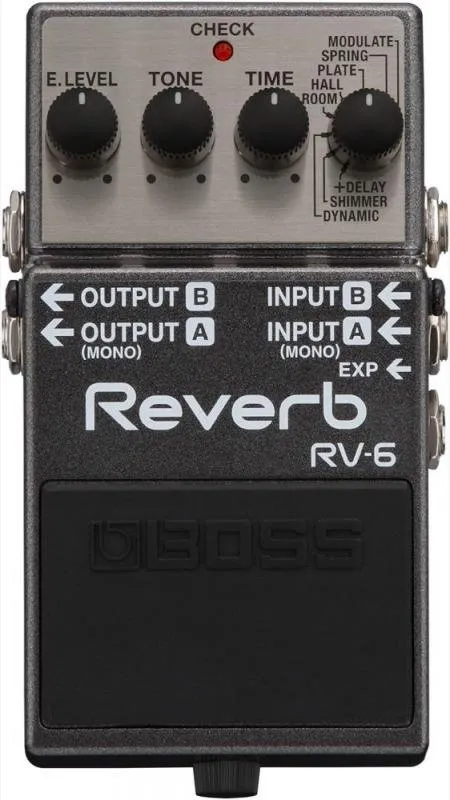 BOSS reverb efektový pedál