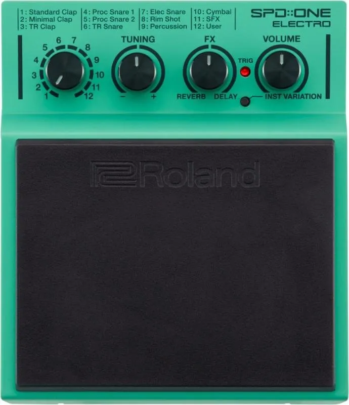 Roland IM elektrické bicí, elektronické zvuky