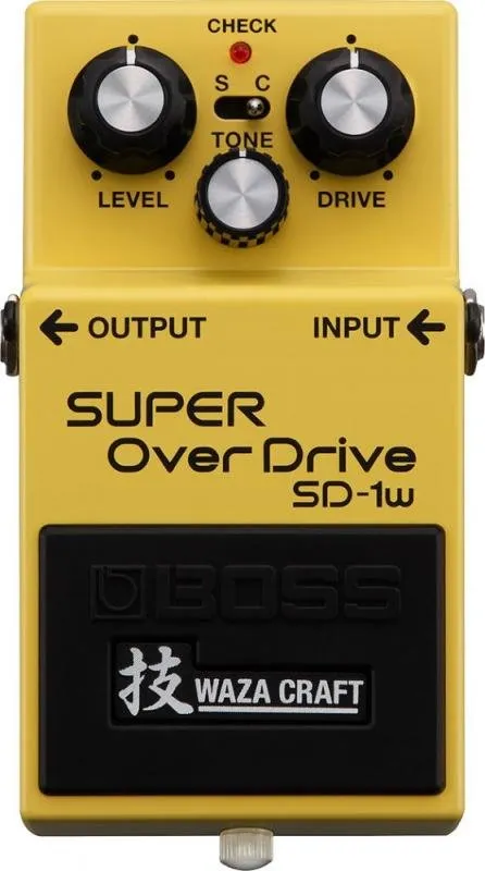BOSS efektový pedál Super Overdrive Waza Craft