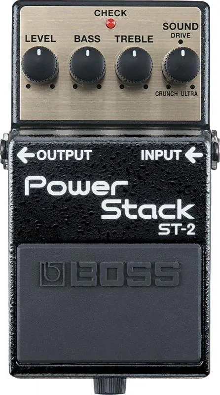 BOSS kytarový efekt POWER STACK, kompaktní, výkonný