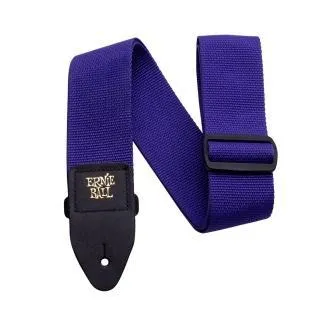 Ernie Ball Popruh na kytaru, fialový, šířka 5 cm, nastavitelná délka 104-182 cm