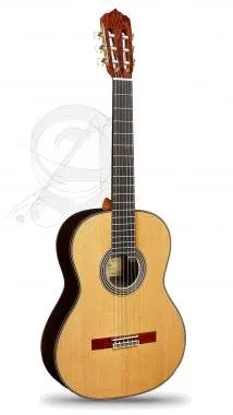 Alhambra ALH-Linea Profesional + caseAlhambra Gitár Línea Profesional, Cédrus, tömör indiai rózsafa,