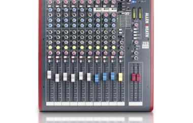 Allen&Heath analogový mixážní pult, 6 mono/3 stereo kanály, 3 AUX, USB