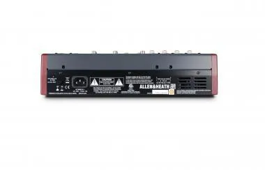 Allen&Heath AH-ZED1002 kisformátumú keverő, 4 monó/2 sztereó csatorna, 1 AUX, USB