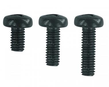 PROEL Rack příslušenství M6x10 mm šroub, černý, pozinkovaný kov