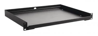 PROEL ADRK2PE Rack fiók, 1U, kihúzható, fekete, fém, belső mé: 315 mm