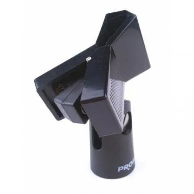 PROEL APM30 Mikrofon kengyel, csiptetős, fekete, ABS, d: min - max: 20 - 32 mm